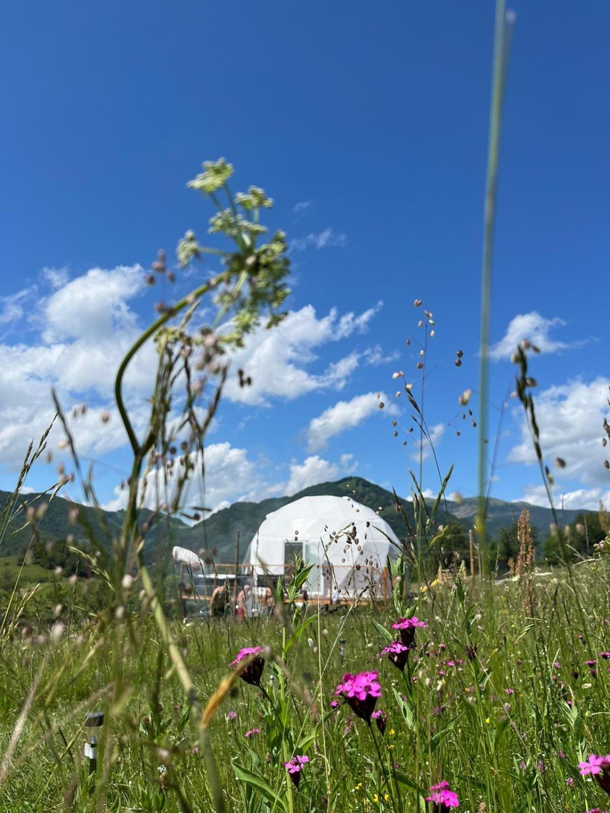 Hotel Tranquil Dome - Manta'S Retreat Glamping Cornereva Exterior foto